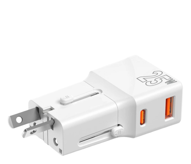Mobile Origin Travel adapter 25W EU/US/UK/AU white - 1275921 - zdjęcie 3